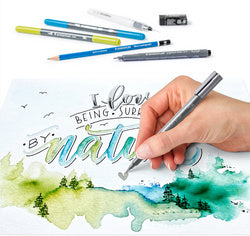 STAEDTLER Aquarell- & Handlettering-Set Waterverf