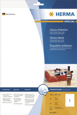 HERMA flesetiketten SPECIAAL, 90 x 120 mm, wit