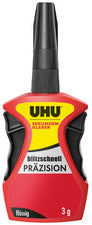 UHU secondelijm bliksemsnel PRECISION, 3 g