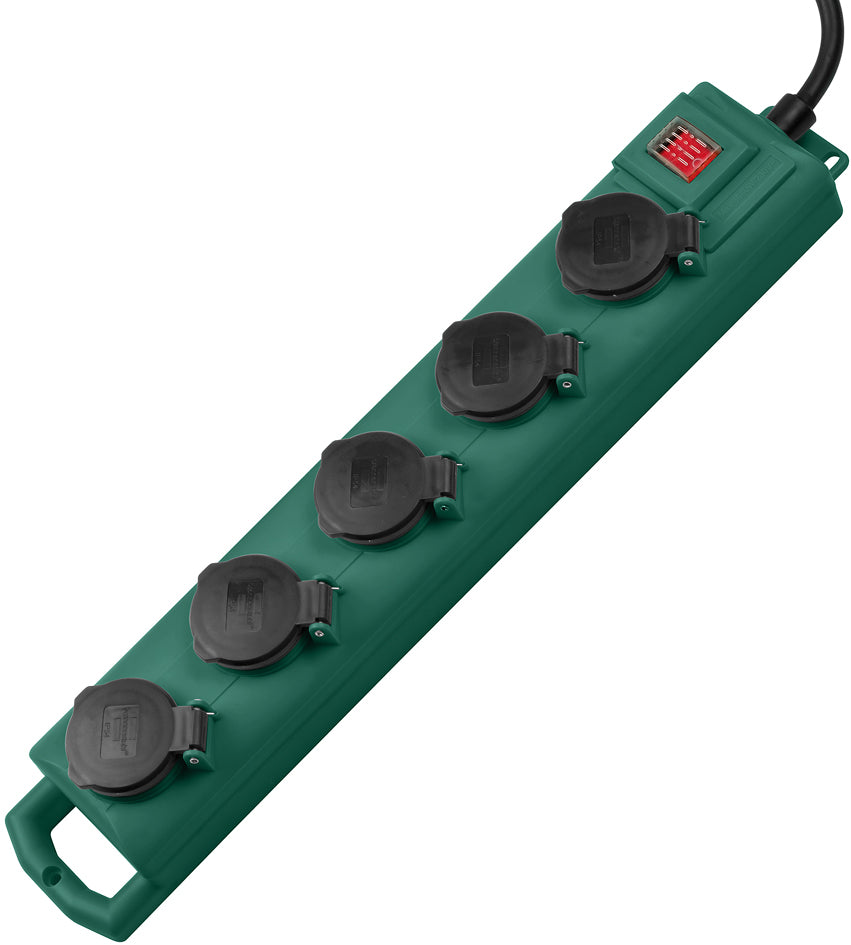 brennenstuhl Super-Solid contactdoosstrook, IP54, 5-voudig