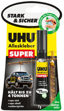 UHU universele lijm SUPER, 7 g, op blisterkaart