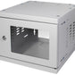 LogiLink 10 wandverdeler SoHo, gemonteerd, 4 HE, lichtgrijs