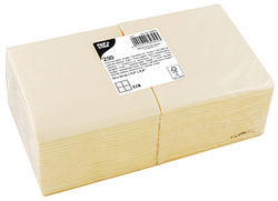 PAPSTAR Cocktailservetten, 240 x 240 mm, 2-laags, wit