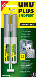 UHU 2-componentenlijm plus eindfest, 33 g in tube