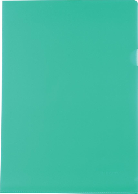 Pergamy L-map, ft A4, PP van 120 micron, pak van 25 stuks, groen