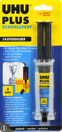 UHU 2-componentenlijm plus sneldrogend, 35 g in tube