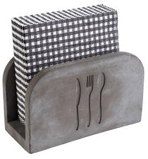 APS Servettenhouder ELEMENT, beton, grijs