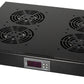 LogiLink 19 ventilatie-eenheid, 1 U, 2 x 120 mm ventilatoren