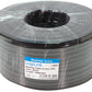 LogiLink telefoonkabel, 100 m, 6-aderig, plat, zwart