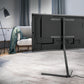 LogiLink TV-standaard, voor 124,46 - 177,80 cm, V-voet, chroom