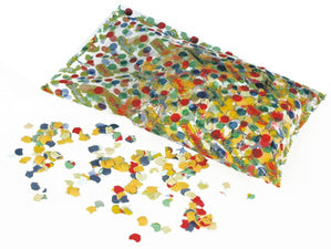 PAPSTAR Confetti, gemaakt van gekleurd papier, inhoud: 100 g