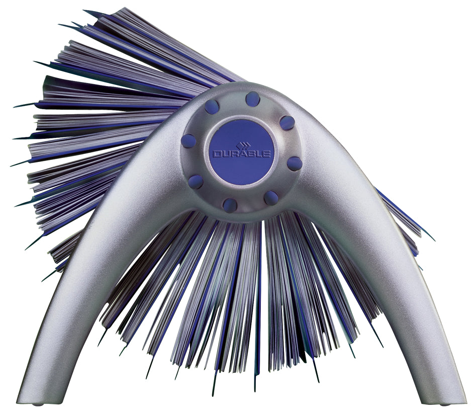 DUURZAAM adressenbestand TELINDEX flip, metallic zilver / blauw