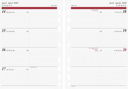 rido idé personal organizer Timing 1, DIN A5, bruin, klep