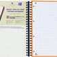 Oxford School Projectbook spiraalschrift, ft A4+, 4-gaats, gelijnd, aqua blauw