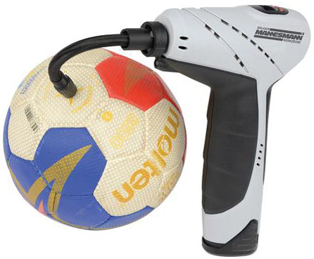 BRÜDER MANNESMANN luchtpomp op batterijen, 12 volt