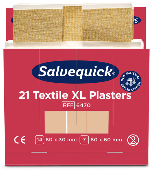 CEDERROTH Salvequick pleister navulverpakking, extra groot