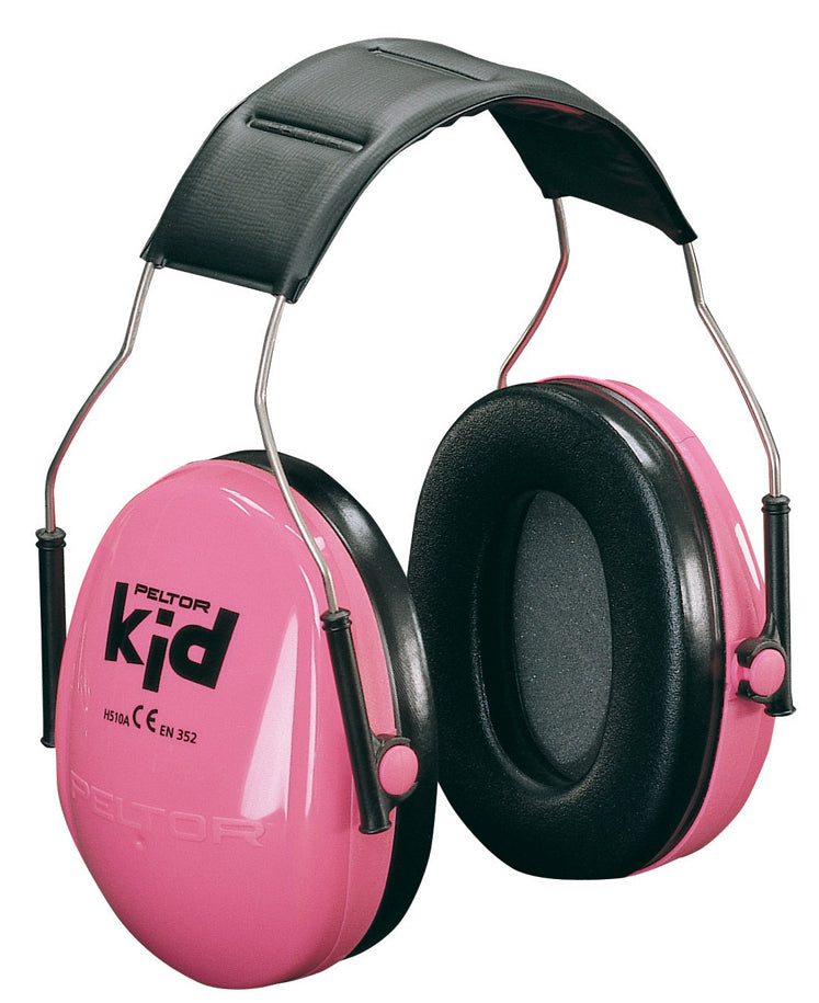 3M Peltor kindercapsule gehoorbeschermer H510, neonroze / zwart
