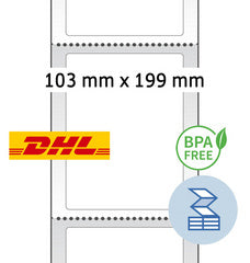 HERMA direct thermische verzendetiketten, 103 x 199 mm