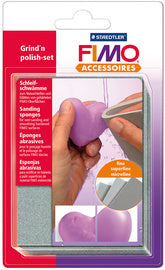 FIMO Schuurspons, op blisterkaart