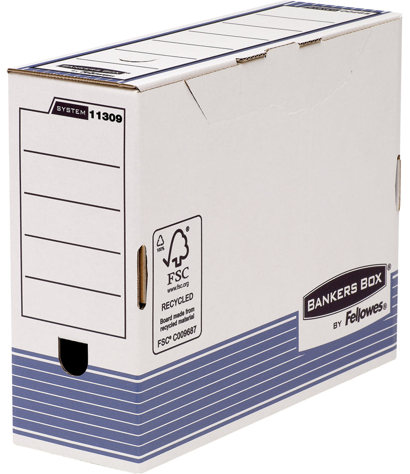 Fellowes BANKERS BOX SYSTEM archiefdoos, blauw, (B)100mm
