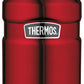 THERMOS STAINLESS KING voedselcontainer, 0,71 liter, zilver