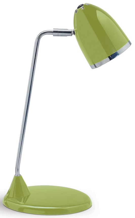 Maul bureaulamp MAULstarlet, spaarlamp, groen