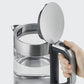 SEVERIN Mini Waterkoker WK 3472, gemaakt van glas/roestvrij staal