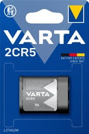 VARTA Foto Batterij LITHIUM, 2CR5, 6.0 Volt