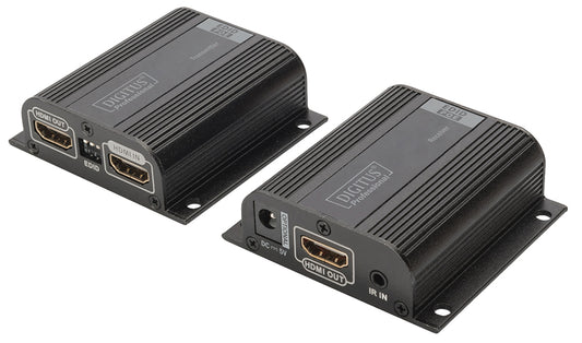 DIGITUS HDMI Video Extender Set, lokale afstandsbediening, 50 m