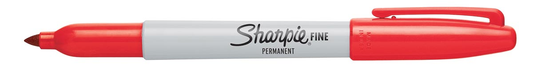 Sharpie Permanent marker Fine rood