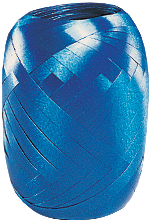 SUSY CARD gestreept ovaal lint, glad, 5 mm x 20 m, donkerblauw
