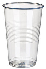 STARPAK plastic drinkbekers PP, 0,2 l, wit, 100s