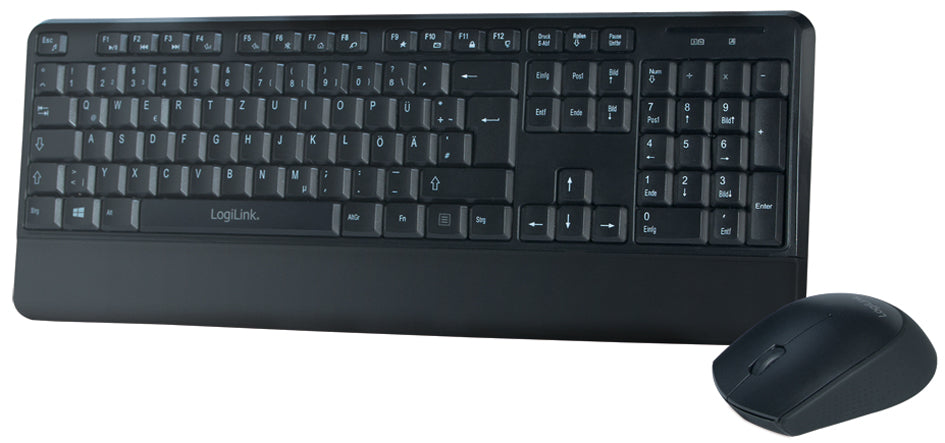 LogiLink desktop set, draadloos, 34 tweeweg RF kanalen