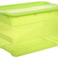 keeeper opbergdoos cornelia, 52 liter, transparant