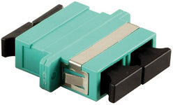 LogiLink glasvezelkoppeling, 2 x SC duplex, single mode, blauw