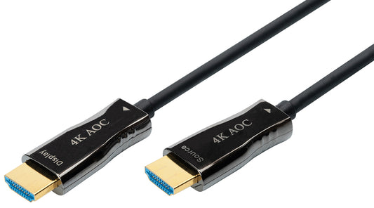 DIGITUS HDMI AOC Hybride glasvezelverbindingskabel, 10 m