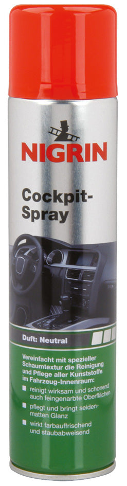 NIGRIN Cockpitschuim Spray, spuitbus 400 ml