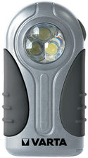 VARTA zaklamp LED Zilver Licht, incl. 3 x AAA Micro