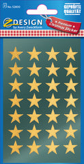AVERY Zweckform ZDesign Kerst Sticker Sterren, goud