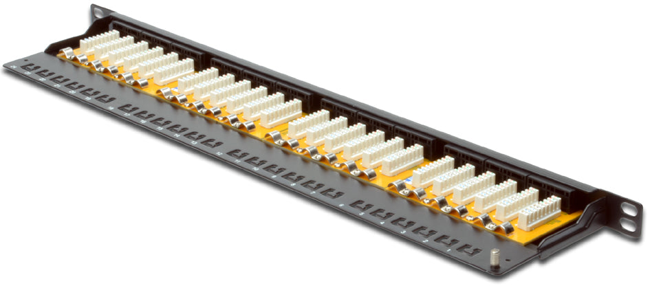 DIGITUS 19 Patch Panel Cat.6, klasse E, 48 x RJ45, 1 RU