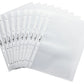 DURABLE tafelflipover, A4 liggend, zwart, incl. 10 vakken