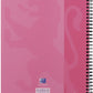 Oxford School collegeblok A4+ gelijnd, 23-gaats, 80 vel, roze