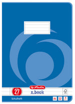 herlitz schriftenboek x.book, DIN A4, regel 21 / gelinieerd