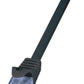 LogiLink Patchkabel EconLine, Kat. 6A, U/UTP, 10,0 m, grau
