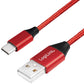 LogiLink USB 2.0-kabel, USB-A - USB-C-stekker, 0,3 m
