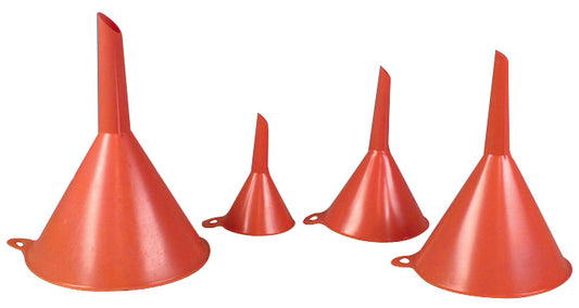 cartrend trechterset met luchtgroeven, 4 stuks