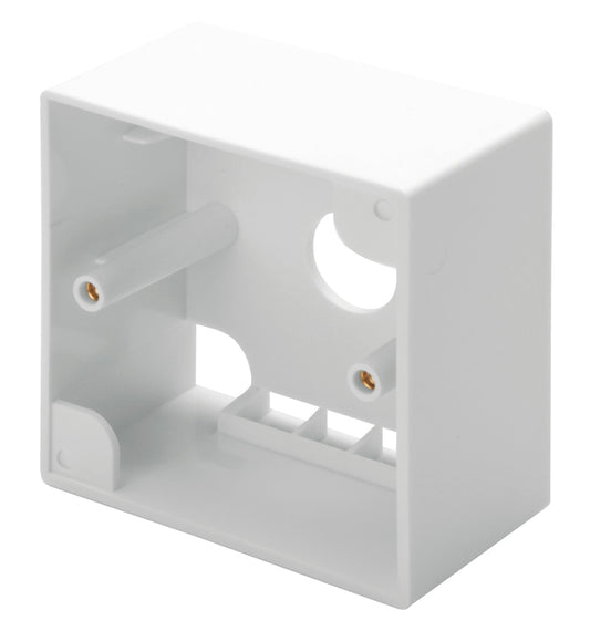 DIGITUS opbouwframe voor Keystone modules, zuiver wit RAL9010