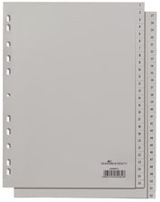 DURABLE kunststof registers, nummers, A4, 52-delig, 1 - 52