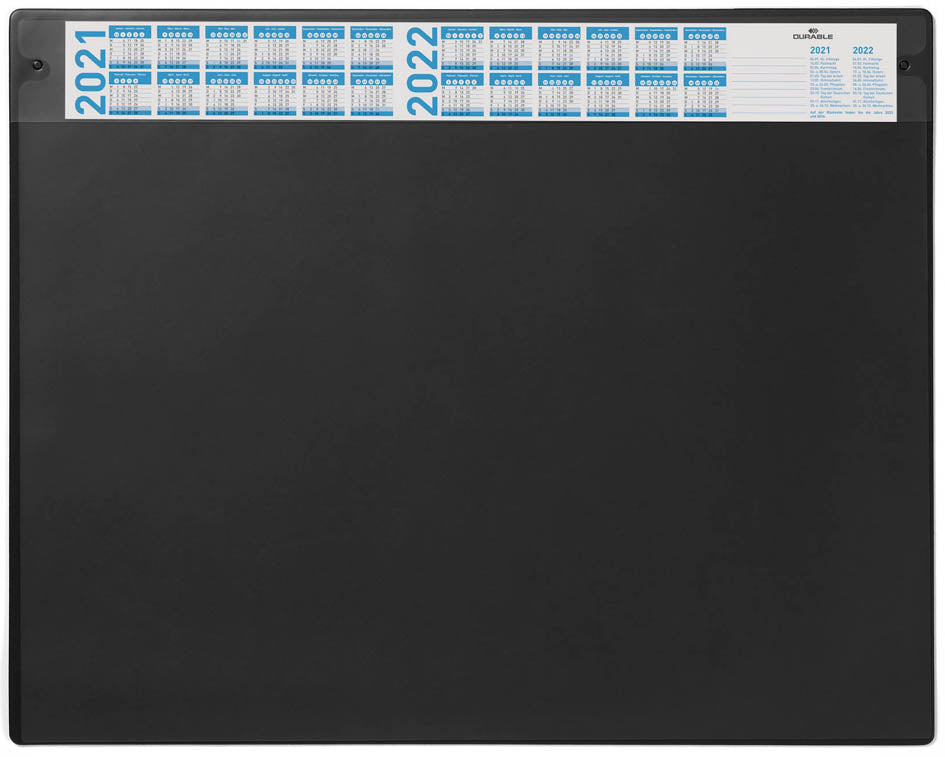 DUURZAAM Bureaulegger met jaarkalender, donkerblauw