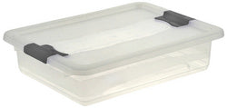 keeeper opbergdoos cornelia, 7 liter, transparant